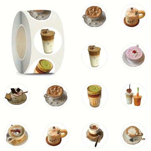 Coffee Lover Stickers (8 Designs)