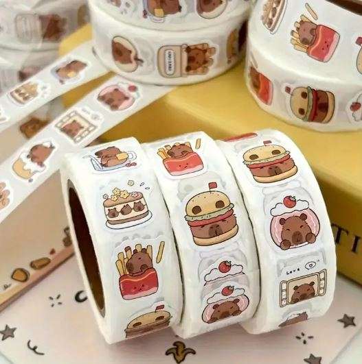 Cute Capybara Stickers
