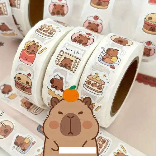Cute Capybara Stickers