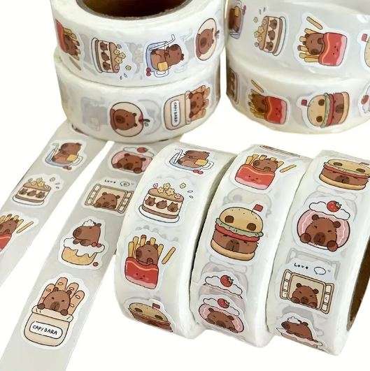 Cute Capybara Stickers