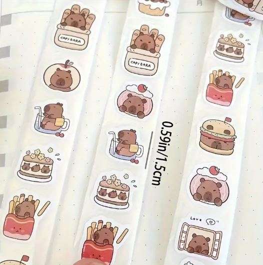 Cute Capybara Stickers