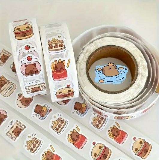 Cute Capybara Stickers