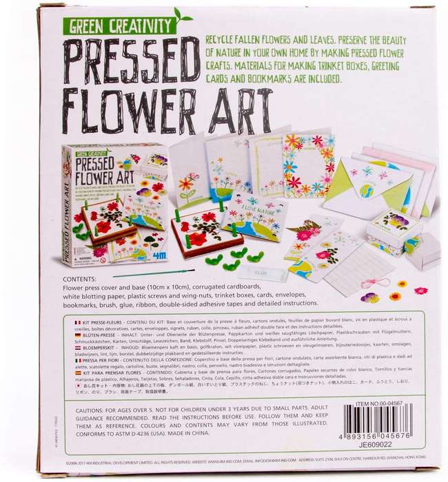 Pressed Flower Art Kit