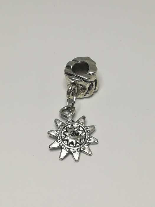 Bead Fitting Pandora 'Silver', Sun Dangle