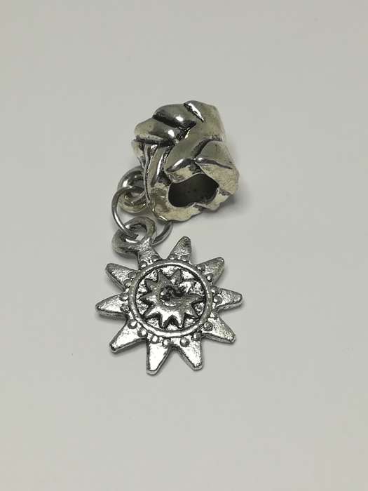 Bead Fitting Pandora 'Silver', Sun Dangle