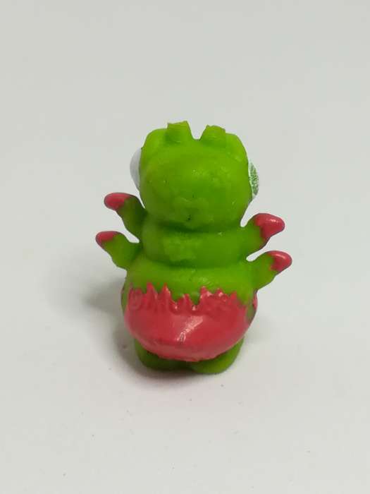 Miniature Green & Red Bug Big White Eyes Pencil Popper (Miniature, suitable for printer's tray)