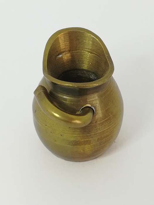 Miniature Milk Jug Brass (Miniature, suitable for printer's tray)