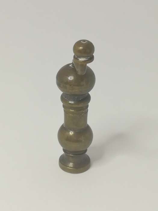 Miniature Salt/Pepper Grinder Brass (Miniature, suitable for printer's tray)