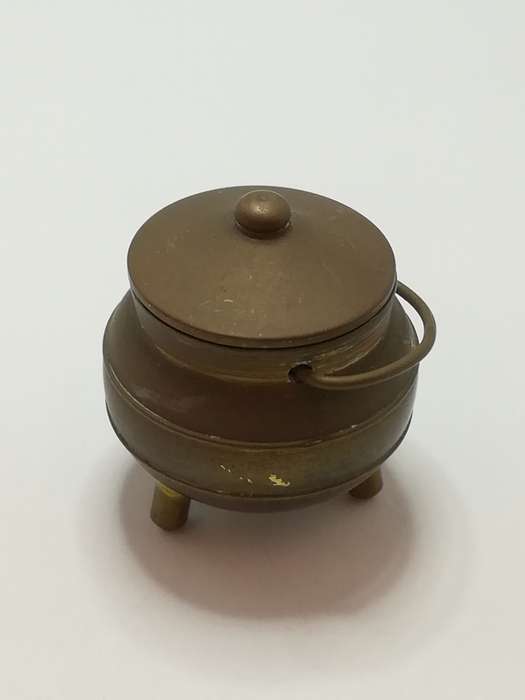 Miniature Potjie / Cauldron Brass (Miniature, suitable for printer's tray)