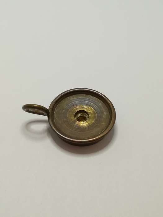Miniature Brass Candle Holder (Miniature, suitable for printer's tray)
