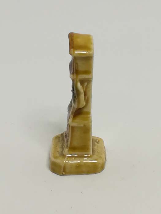 Miniature Ceramic Brown Grandfather Clock (Wade) (Miniature, suitable for printer's tray)