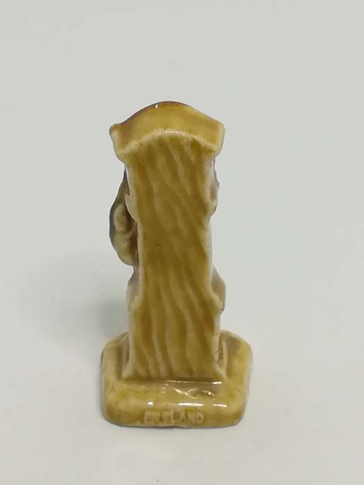 Miniature Ceramic Brown Grandfather Clock (Wade) (Miniature, suitable for printer's tray)