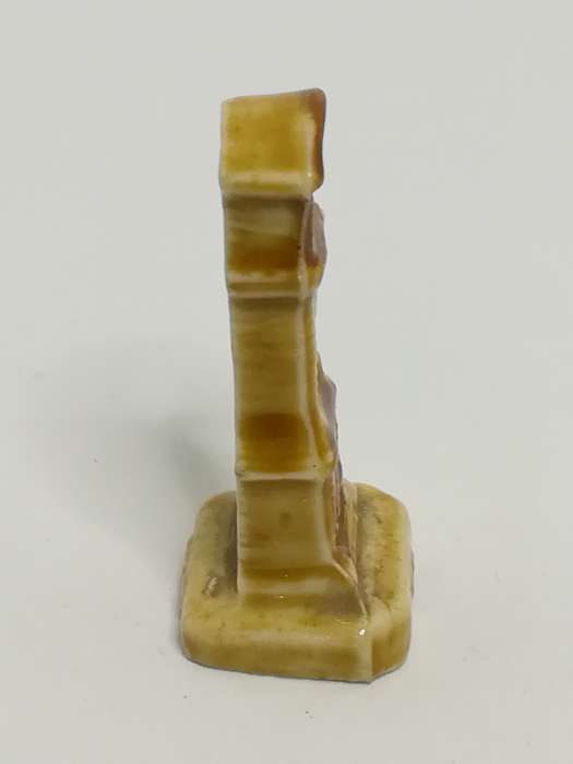 Miniature Ceramic Brown Grandfather Clock (Wade) (Miniature, suitable for printer's tray)