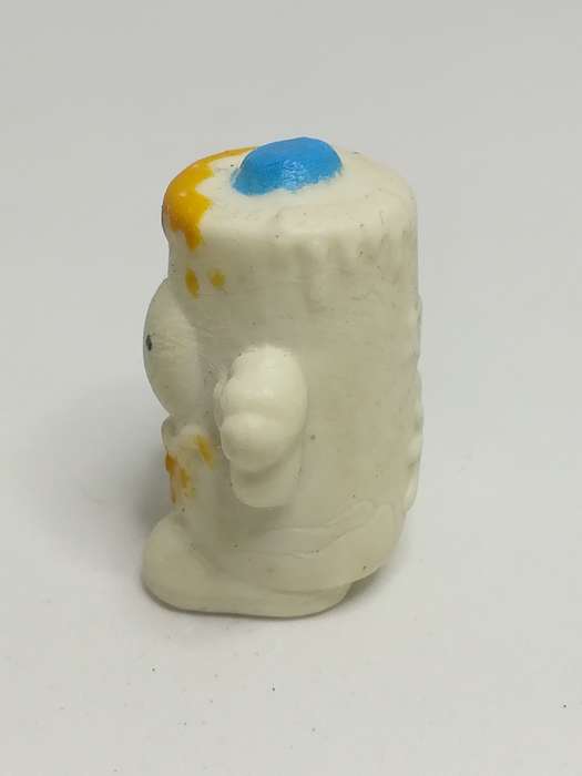 Miniature White & Yellow Pencil Popper Blue Hat (Miniature, suitable for printer's tray)