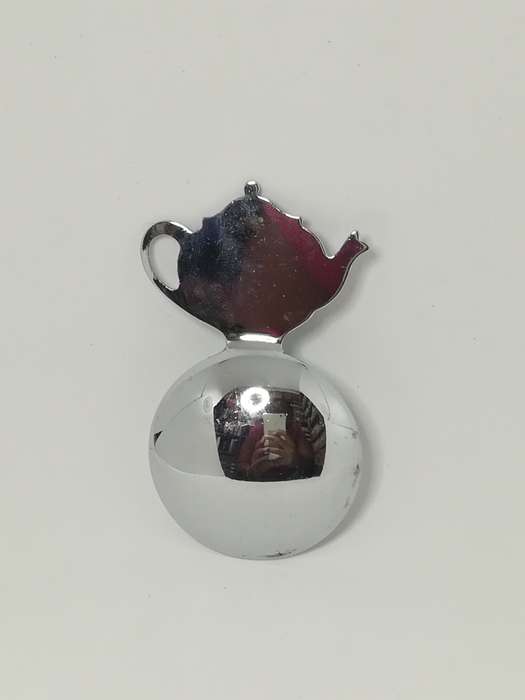 Miniature Decorative Clock Teaspoon (Silver) (Miniature, suitable for printer's tray)