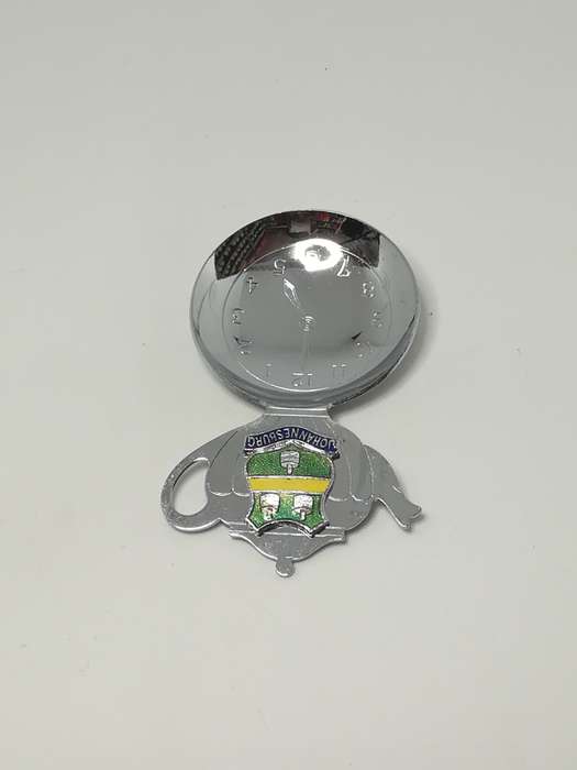 Miniature Decorative Clock Teaspoon (Silver) (Miniature, suitable for printer's tray)