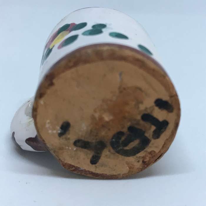 Miniature Mug Ceramic Floral (Miniature, suitable for printer's tray)