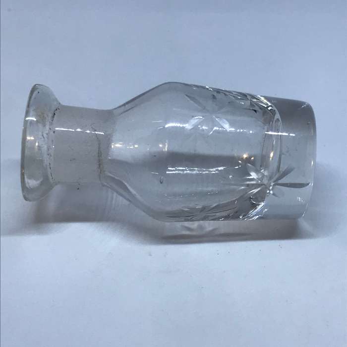 Small Cut Glass Bottle (Miniature, suitable for printer's tray)