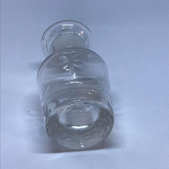 Small Cut Glass Bottle (Miniature, suitable for printer's tray)