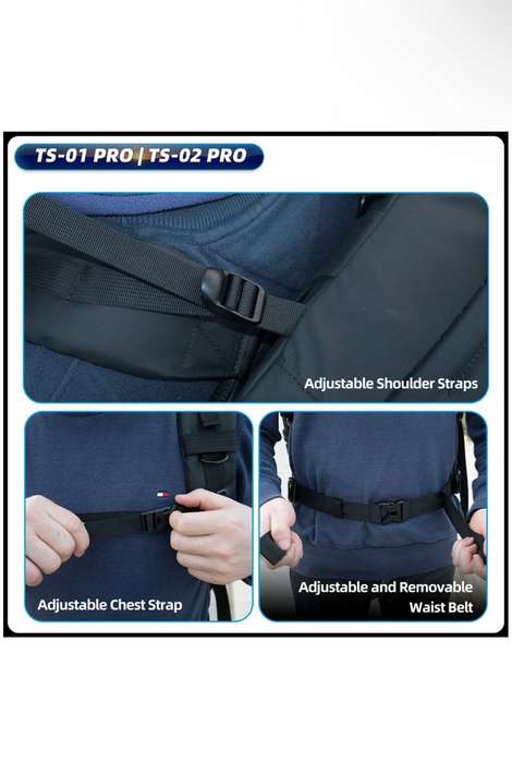 Fotopro Lightweight Professional Photography Backpack Camera Bag -TS-01 Pro