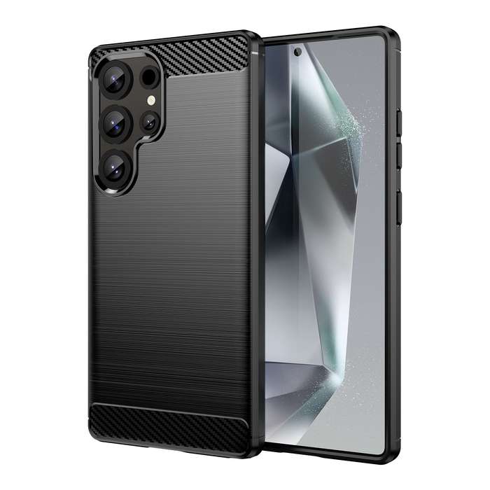 Carbon Fiber Design Case for Galaxy S25/S25 Plus/S25 Ultra Cover