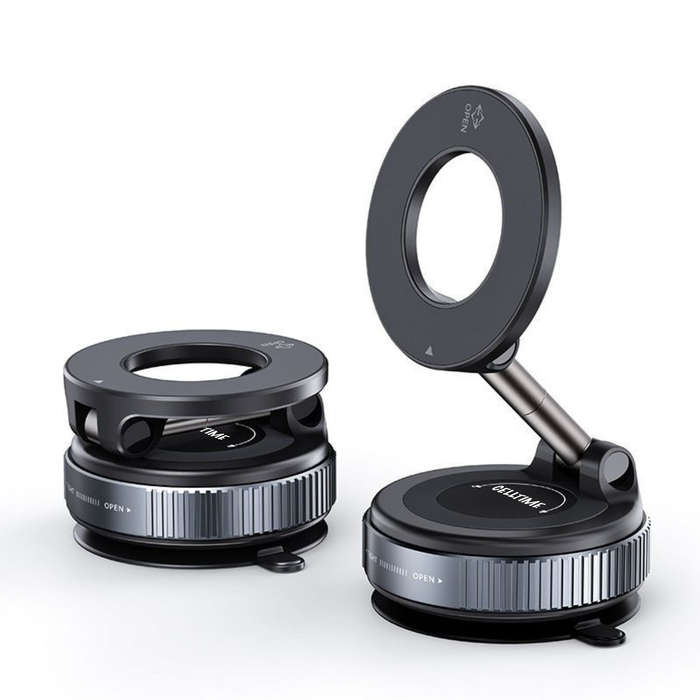CellTime Luxe Adjustable Suction MagSafe Car Phone Holder Mount Stand