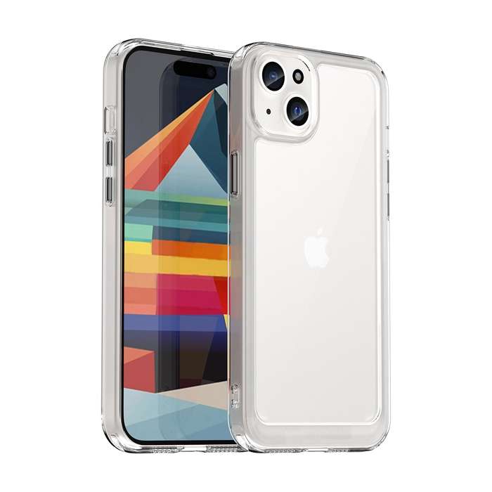 Candy Clear Cover for iPhone 15 Plus Shockproof Case