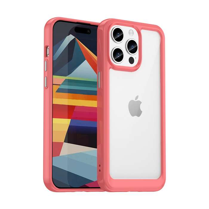 Candy Clear Cover for iPhone 15 Pro Max Shockproof Case