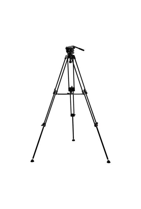 Fotopro Aluminium Heavy-Duty Fluid Head Video Tripod Stand - DV-2
