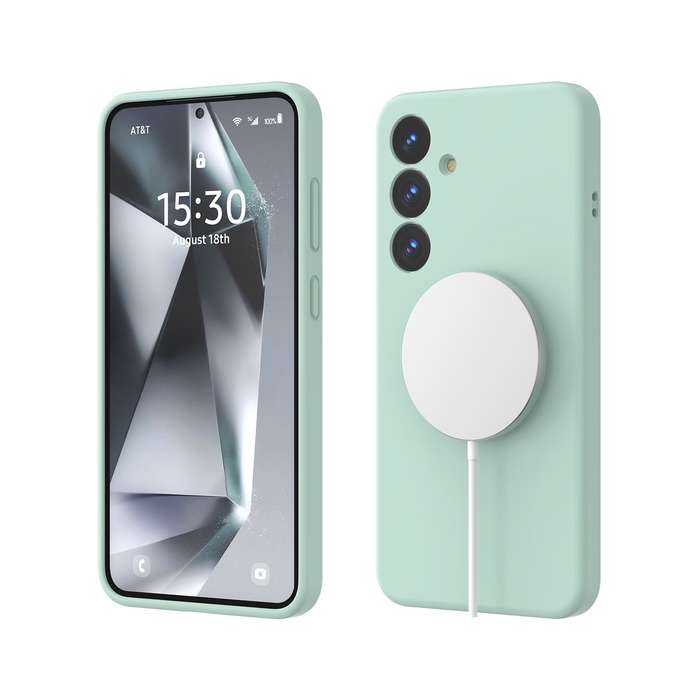 CellTime Galaxy S25/S25 Plus/S25 Ultra Liquid Silicone Case MagSafe Cover
