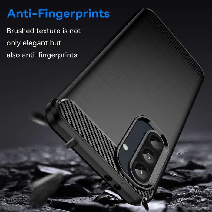 Carbon Fiber Design Case for Galaxy A56 Shockproof Cover