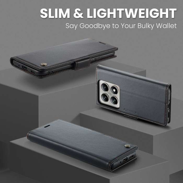 Retro Flip Leather Wallet Cover for Xiaomi 14T