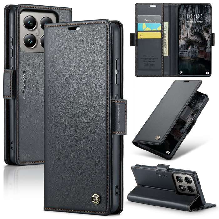 Retro Flip Leather Wallet Cover for Xiaomi 14T