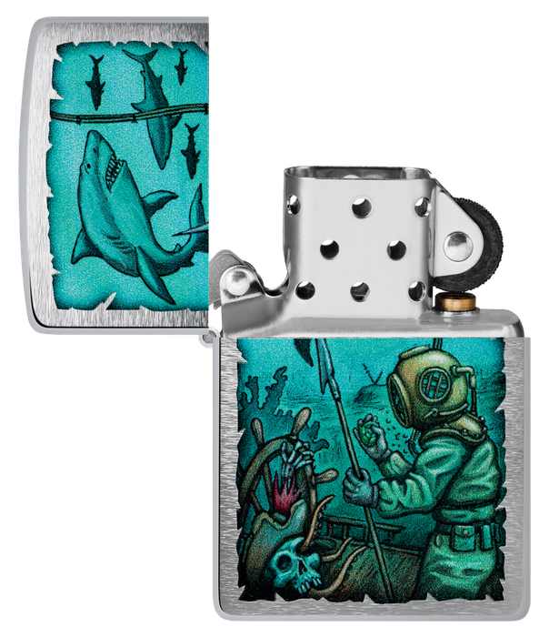 Zippo Lighter Nautical Design