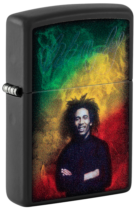 Zippo Lighter Bob Marley Design