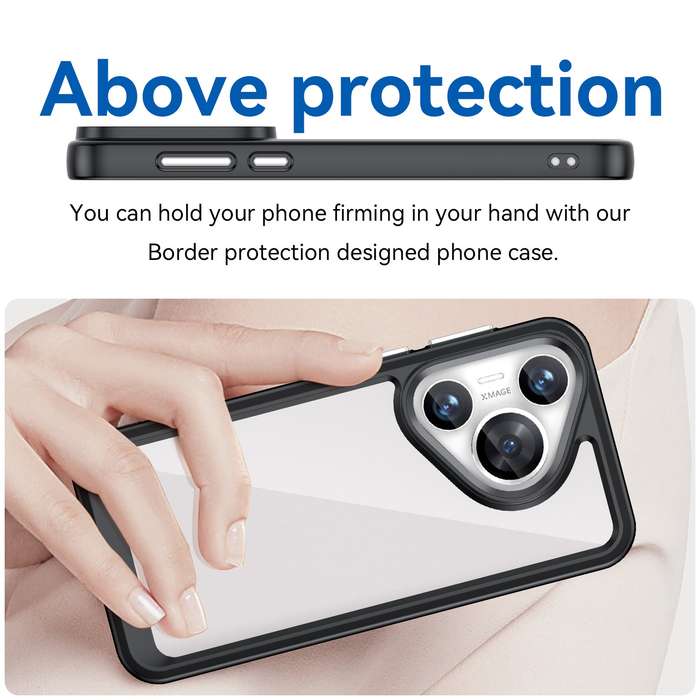 Huawei P70 Candy Clear Case Shockproof Cover