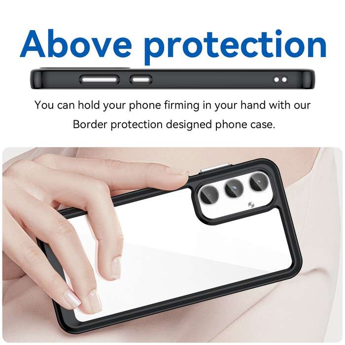 Candy Clear Case for Samsung Galaxy A55 Shockproof Cover