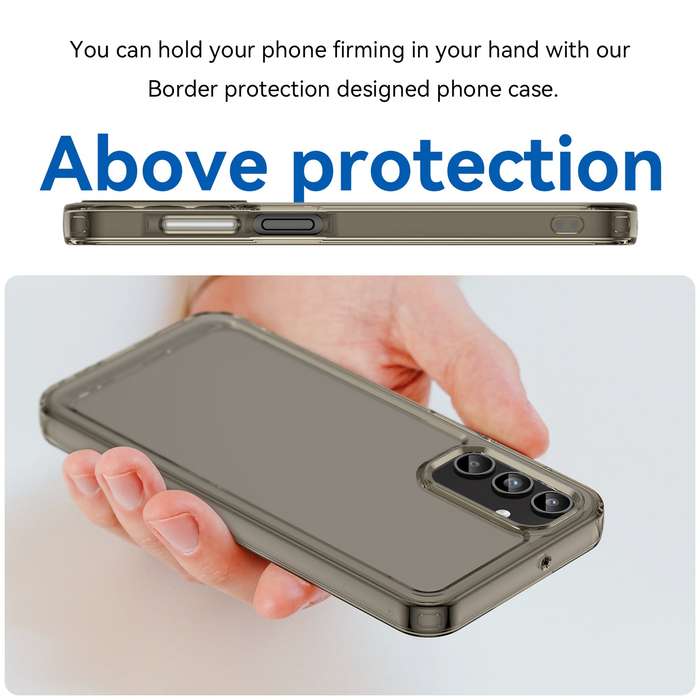 Clear Cover for Samsung Galaxy A15 - Shockproof Candy Series Cover