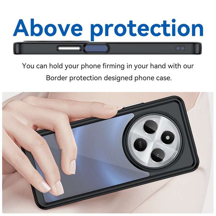 Redmi 14C Candy Clear Case Shockproof Cover