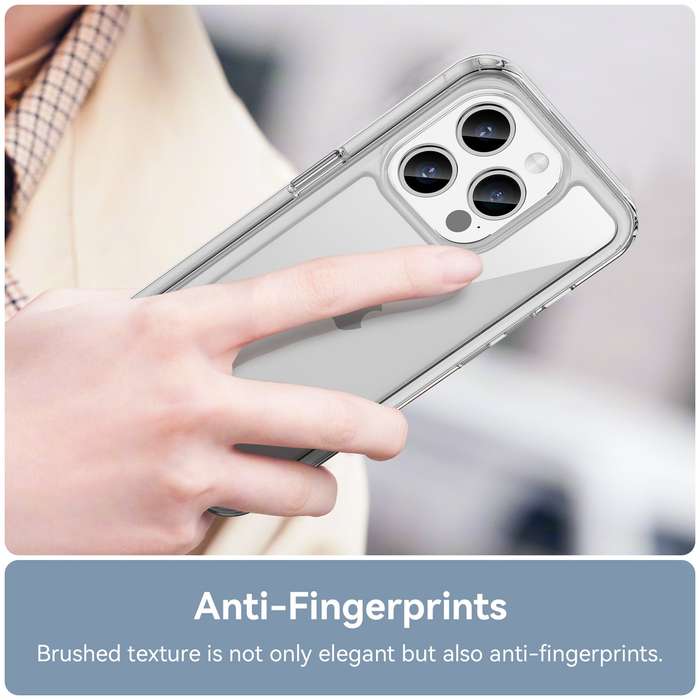 Candy Clear Cover for iPhone 15 Pro Shockproof Case