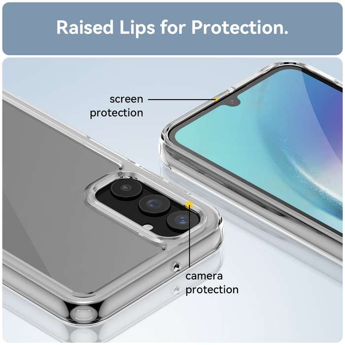 Shockproof Candy Clear Cover for Samsung Galaxy A25 5G