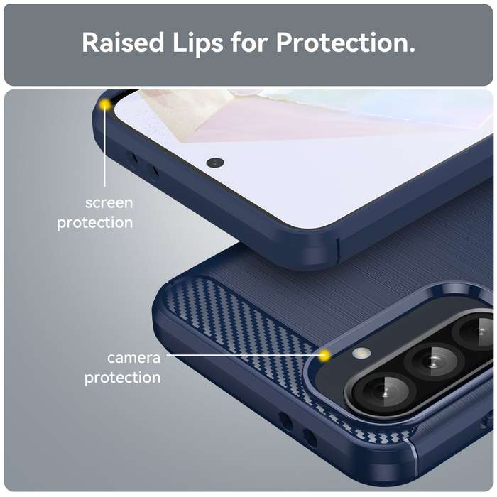 Carbon Fiber Design Case for Galaxy A56 Shockproof Cover