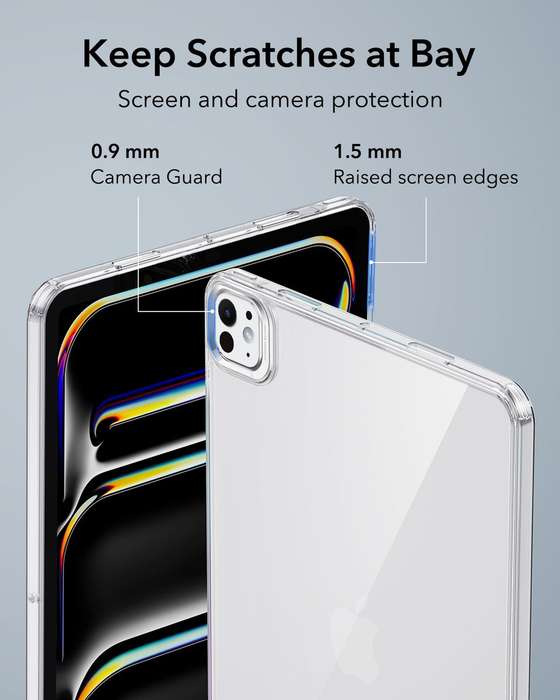 ESR Classic Hybrid Case Compatible with iPad Pro 13" (M4) 2024 Shockproof Cover