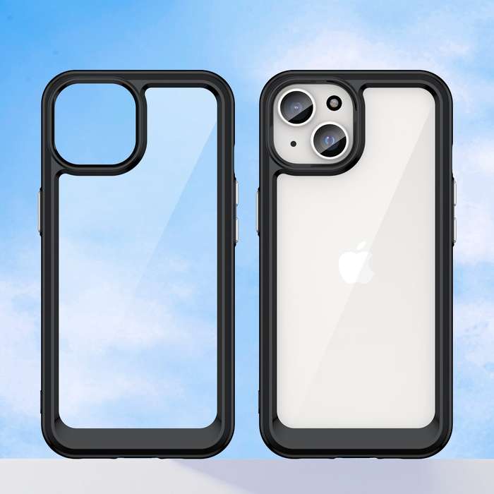 Candy Clear Cover for iPhone 15 Shockproof Case