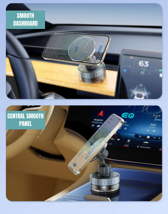 CellTime Pro Adjustable Suction MagSafe Car Phone Holder Mount Stand