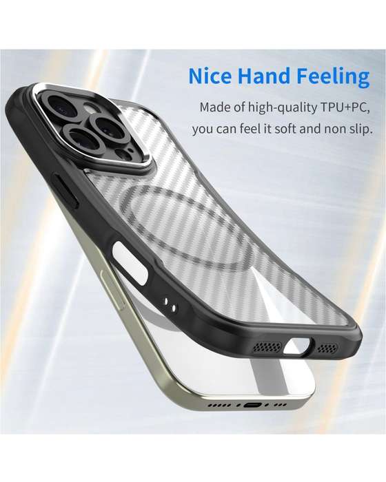 CarboArmor MagSafe Cover For iPhone 16 /16 Plus /16 Pro /16 Pro Max