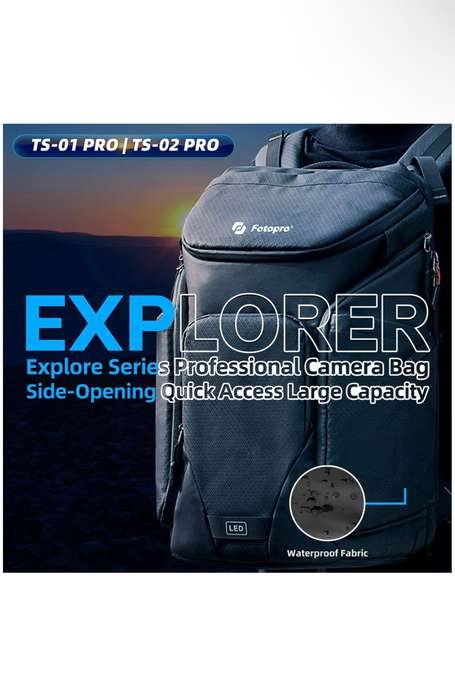 Fotopro Lightweight Professional Photography Backpack Camera Bag -TS-01 Pro
