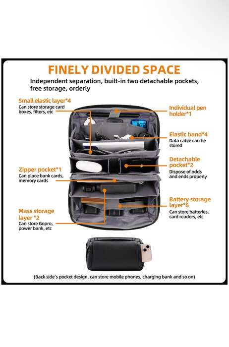 Fotopro Portable Lightweight Professional Digital Storage Bag - BN-2318