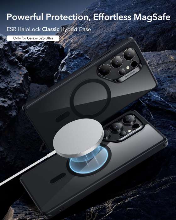 ESR Galaxy S25 Ultra Classic Hybrid MagSafe Case Shockproof Cover