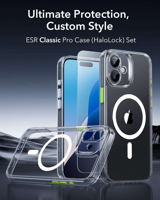 ESR iPhone 16 / 16 Plus Classic Pro MagSafe Cover Set